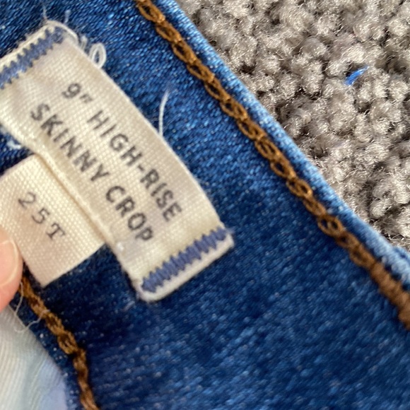 Madewell 9” High rise Skinny Crop 25Tall - Picture 3 of 7